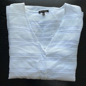 Massimo Dutti White Cotton Shirt